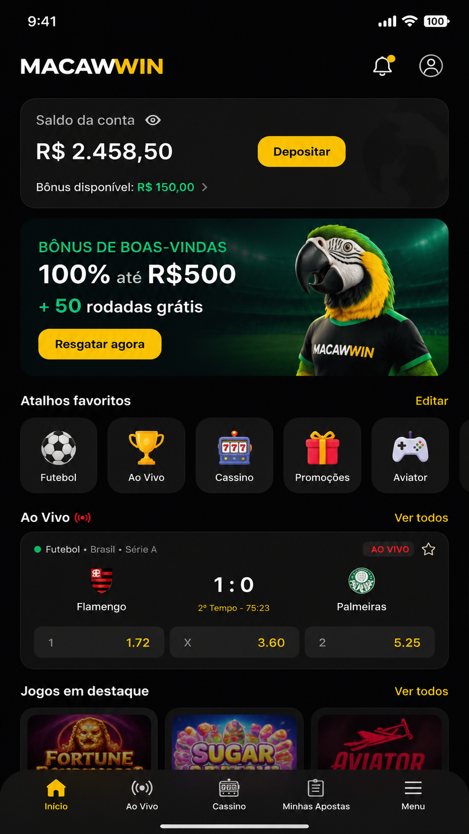 Macawwin screenshot
